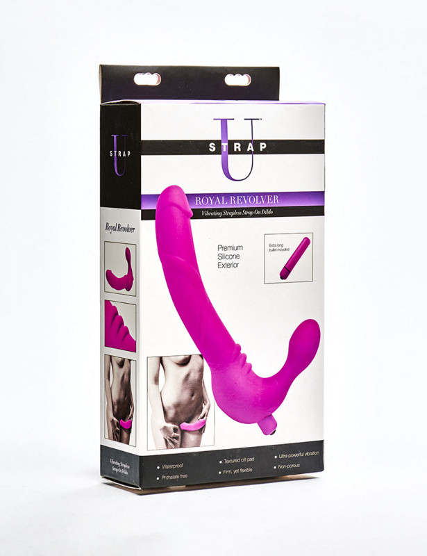 Vibromasseur Royal Revolver Vibrating Strap-On packaging Vibromasseur Royal Revolver Vibrating Strap-On packaging
