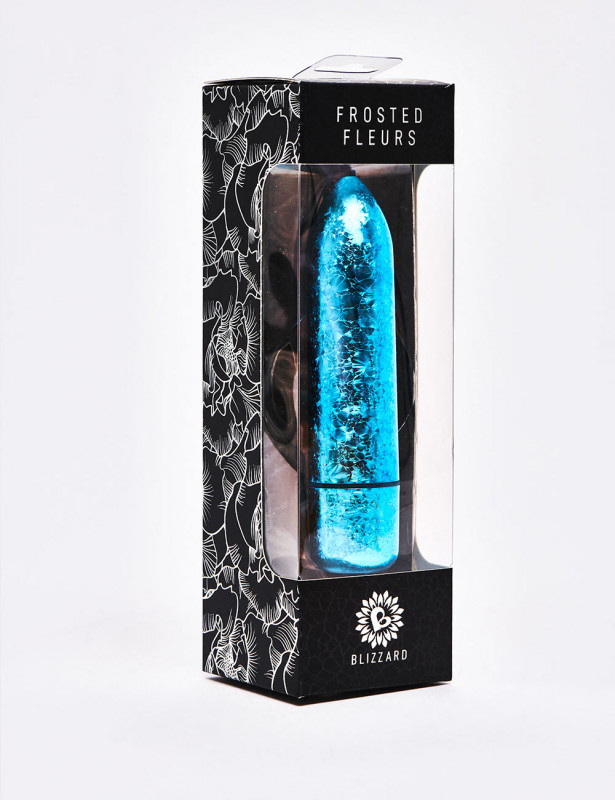 Vibromasseur ROCKS OFF Frosted Fleur Bilzzard packaging