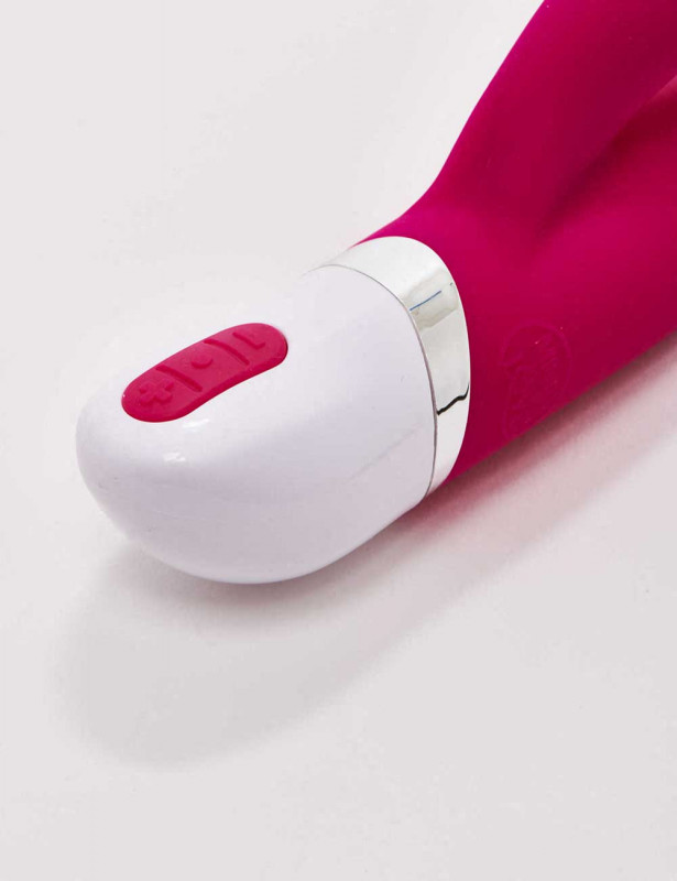 Vibromasseur MINDS of LOVE Seducer Dual Vibrator rose détail
