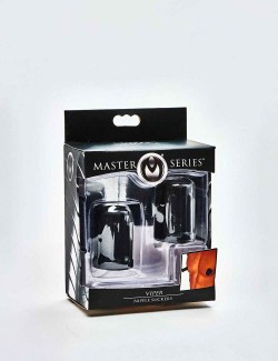 Ventouses De Tétons Noir Viper Master Series packaging