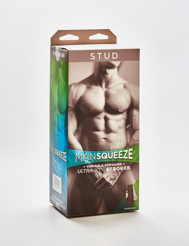 Masturbateur Doc Johnson Man Squeeze Stud packaging