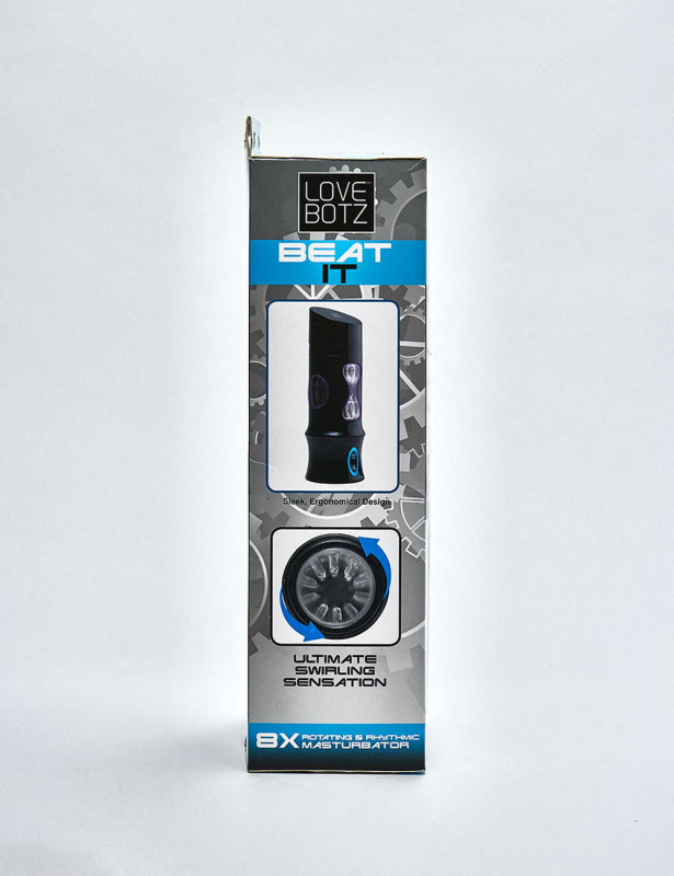 Masturbateur Automatique Beat It 8X Rotating and Rhythmic packaging côté