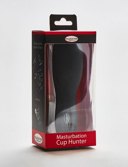 Masturbateur vibrant Malesation Masturbation Cup Hunter packaging