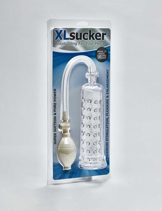 Pompe à pénis XLSUCKER packaging