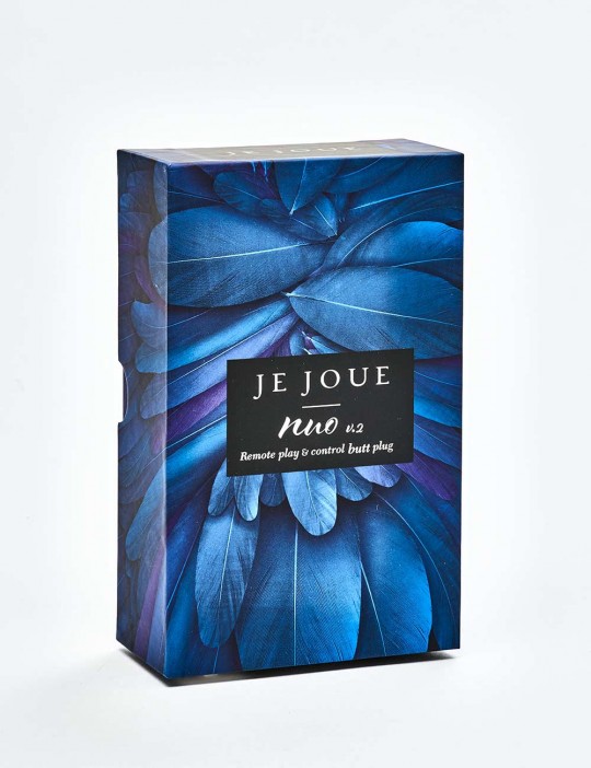 Plug anal vibrant Nuo Je Joue packaging