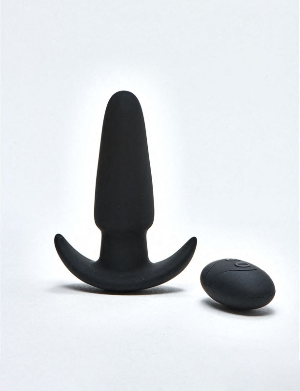 Plug Anal Noir Thump-It Silicone