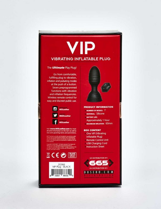 Plug vibrant The VIP packaging dos