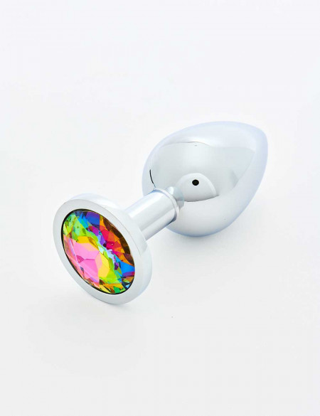 Plug anal bijou Rainbow taille M vue 1