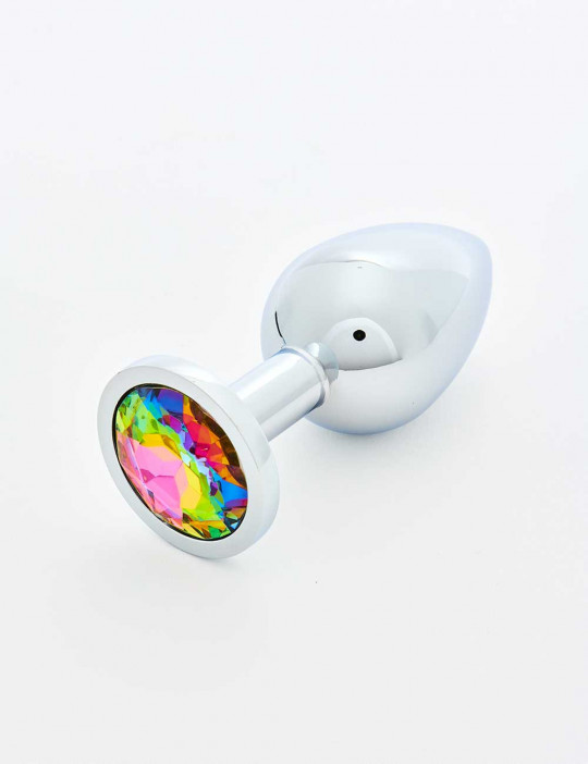 Plug anal bijou Rainbow taille M vue 1