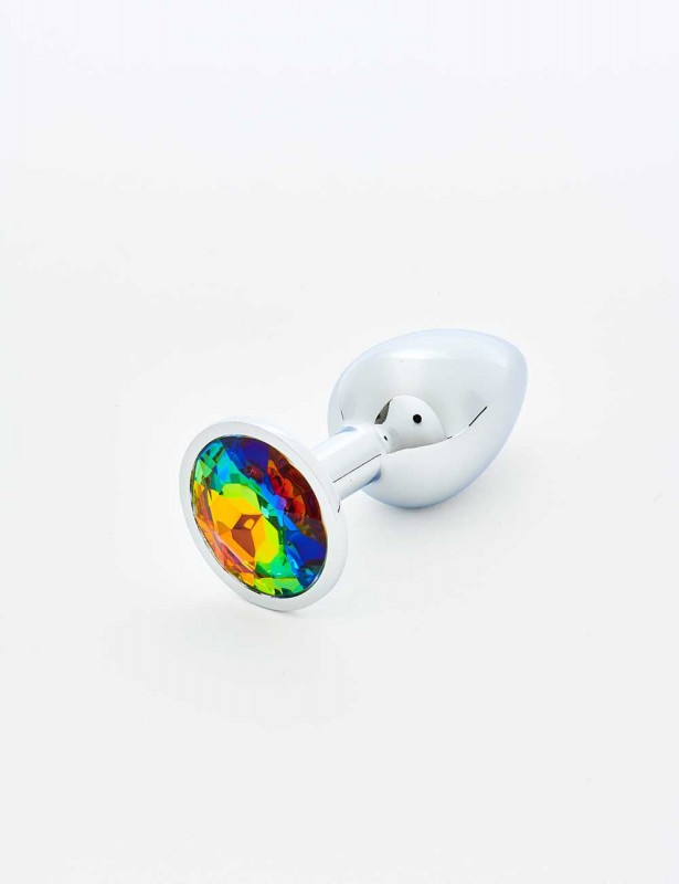 Plug anal bijou Rainbow taille S packaging vue 1