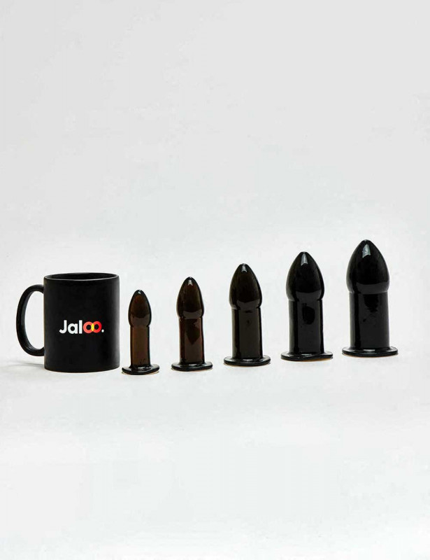 Kit Plug Anal 5 Pièces Noir comparaison