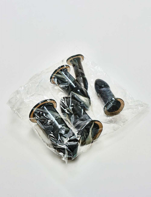 Kit Plug Anal 5 Pièces Noir packaging