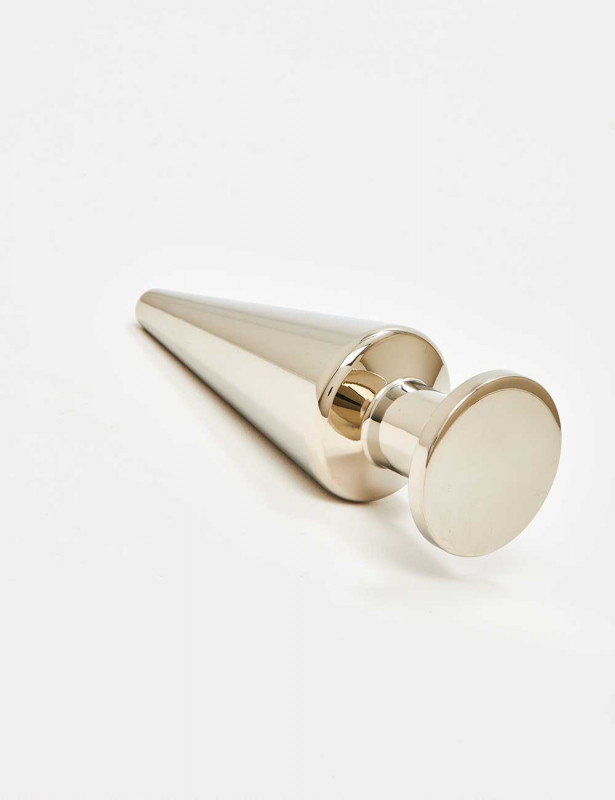 Plug anal Tapered Métal 11 cm ambiance