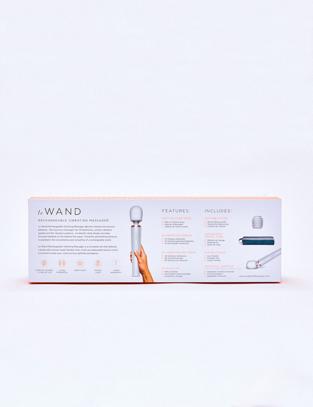 Vibromasseur Le Wand Original packaging dos