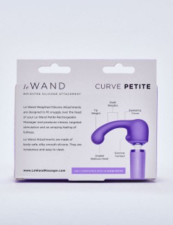 Accessoire pour vibromasseur Le Wand Petite Curve packaging dos