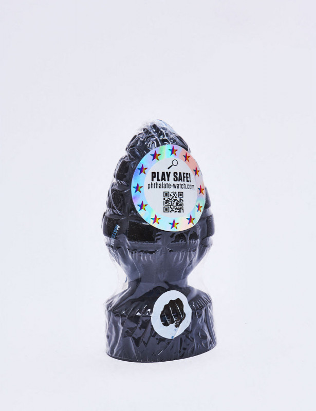Plug anal en forme de grenade de 15 cm packaging