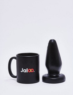 Plug anal Dark Crystal 19 cm avec mug