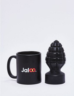 Plug anal en forme de grenade de 15 cm taille avec mug