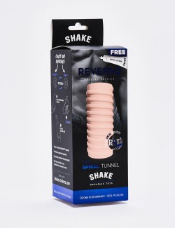 Masturbateur Spiral Tunnel - Shake - 15 cm - Chair packaging