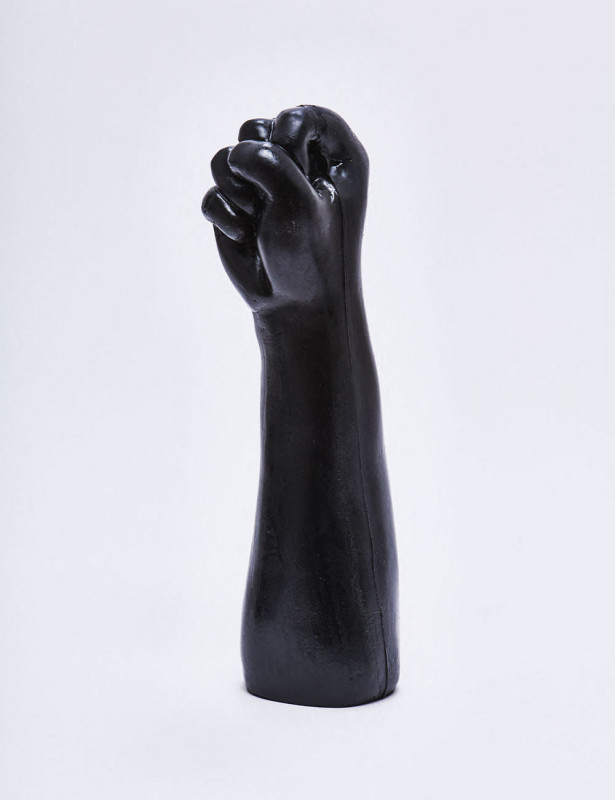 Gode XL en forme de fist de 29 cm debout Gode XL en forme de fist de 29 cm debout