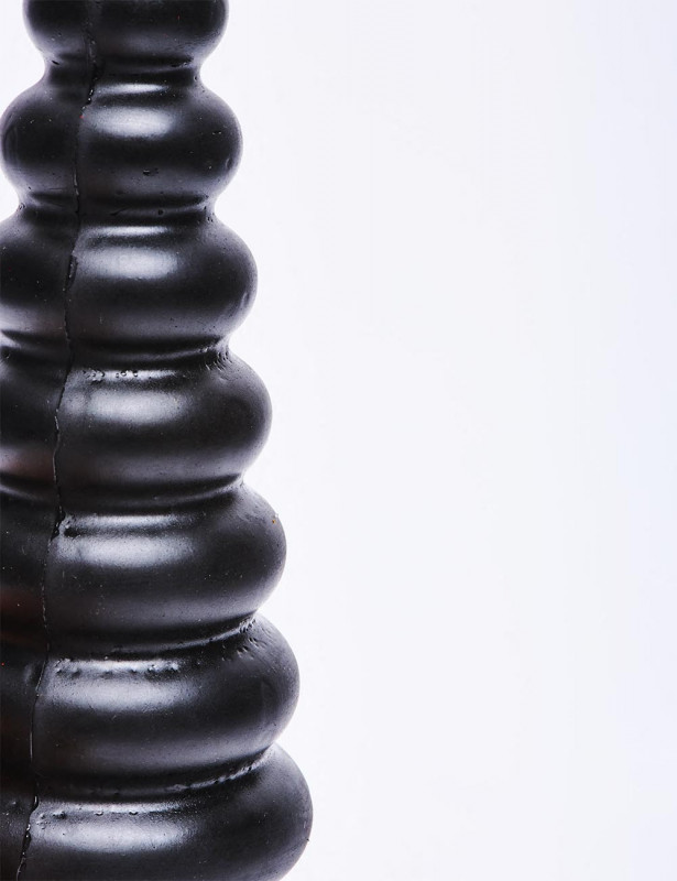 Plug anal Sapin noir détail