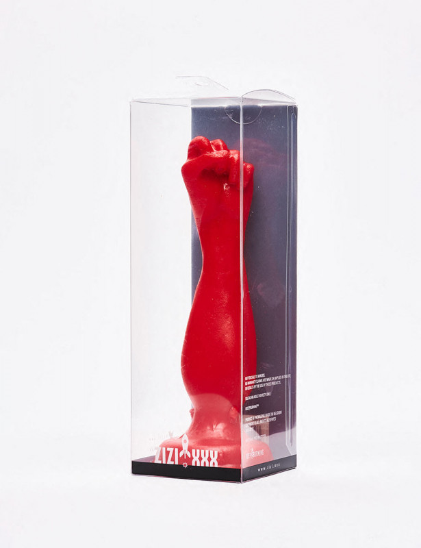 Plug anal rouge One Fist packaging Plug anal rouge One Fist packaging