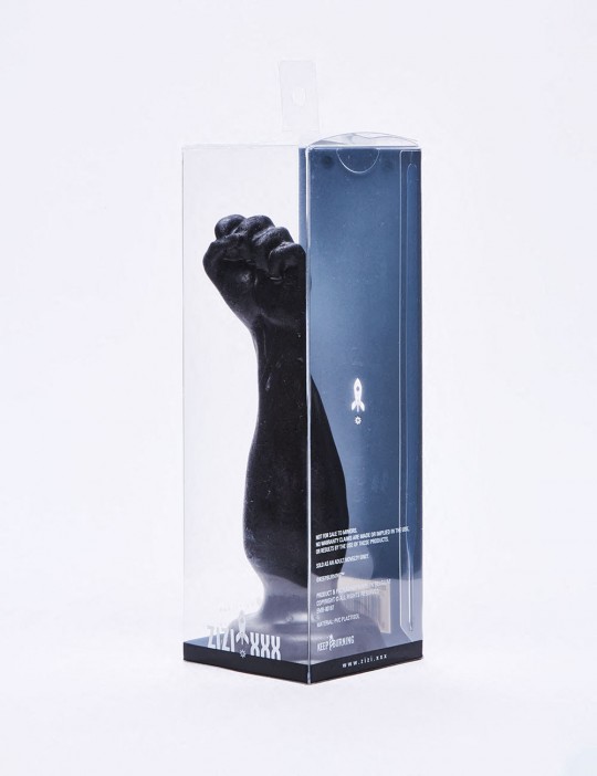 Plug anal noir One Fist packaging
