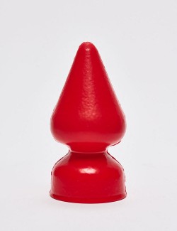 Plug anal rouge Vendôme de 16 cm