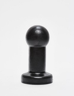 Plug anal noir Hitch de 12 cm