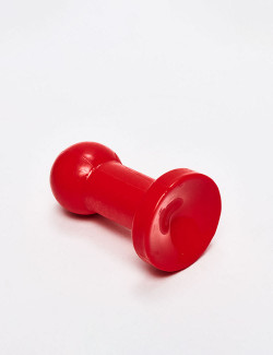 Plug anal rouge Hitch de 12 cm détail