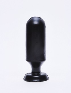 Plug anal noir Maxima de 13 cm