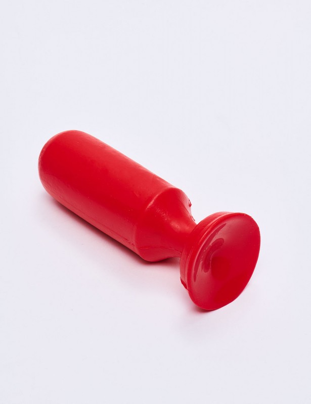 Plug anal rouge Maxima de 13 cm détail