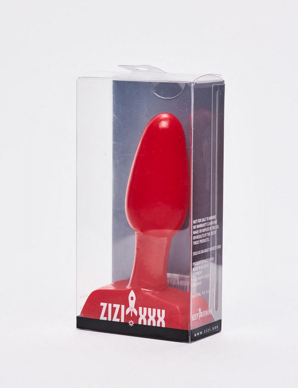 Plug anal Torena Zizi XXX rouge packaging Plug anal Torena Zizi XXX rouge packaging