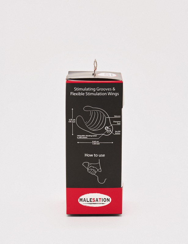 Masturbateur vibrant Vibro Ray packaging côté