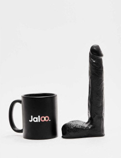 Dildo réaliste noir réaliste 21 cm