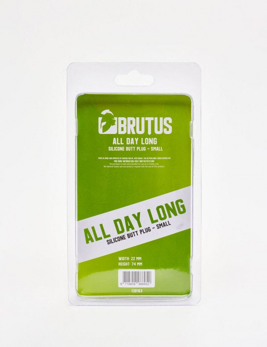 Plug Anal Brutus taille S dos packaging
