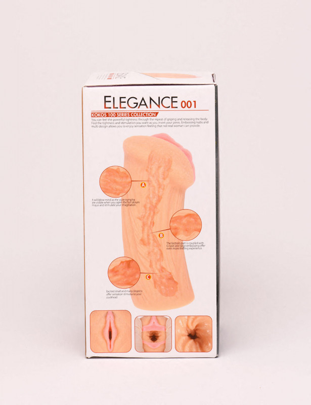 Masturbateur réaliste Elégance 1 - Kokos Packaging dos