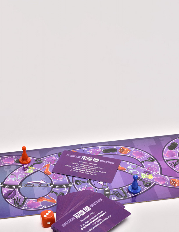 Jeu en couple Fetish Fun plateau de jeu