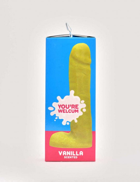 Savon pénis parfum vanille packaging détails