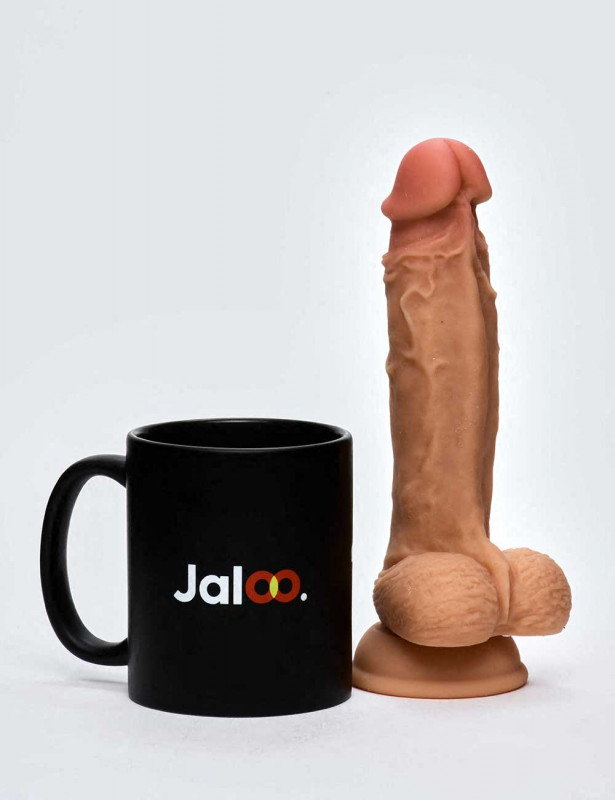 gode réaliste pubescent chisa avec mug