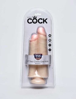 double gode king cock avec packaging