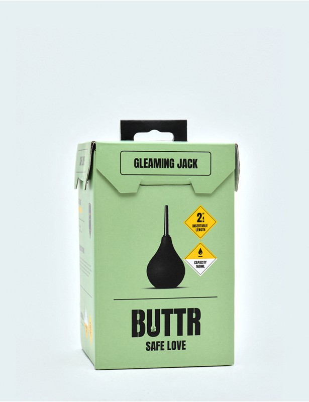 Poire à Lavement Anal GleamingJack de BUTTR. Un nettoyage Précis Et Efficace