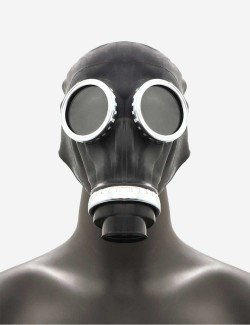 masque à gaz poppers en caoutchouc
