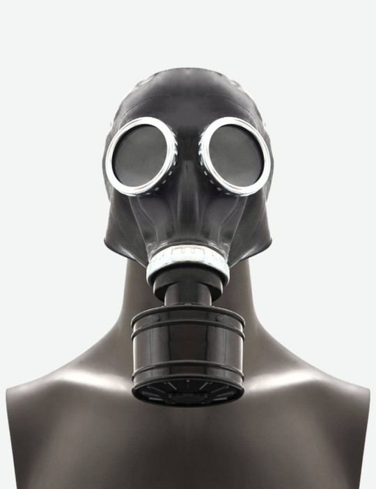 masque à gaz poppers avec cartouche filtrante
