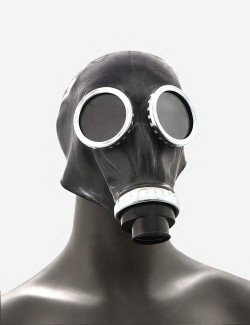 profil du masque à gaz en caoutchouc