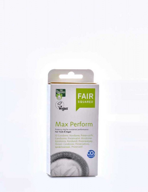 Boite de 10 préservatifs fair squared max perform