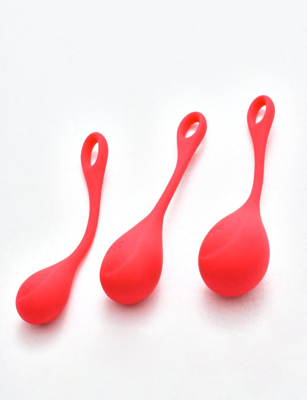 visuel boules de geisha satisfyer yoni power 1 rouge