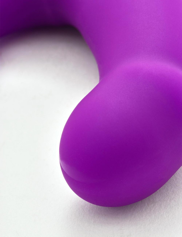 tête du Vibromasseur double stimulation SToys Ashley violet