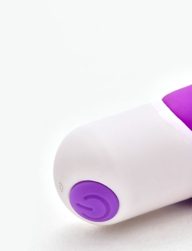 commande du Vibromasseur double stimulation SToys Ashley violet