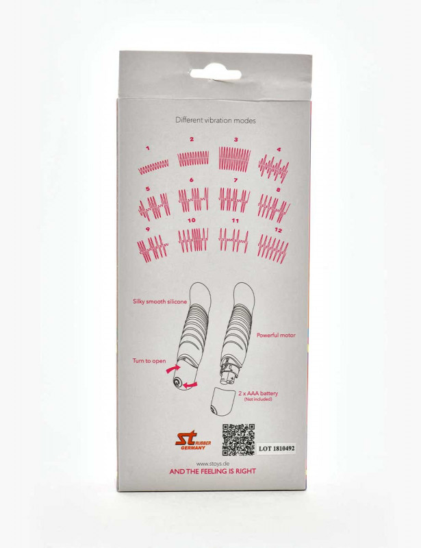 boite du Vibromasseur double stimulation SToys Ashley